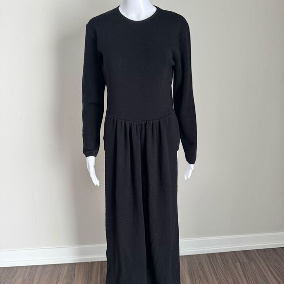 VTG Cache Made In Italy Merino Wool Long Wrap Sweater Size M - Picture 6 of 10